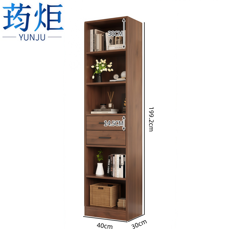 荺炬 书架 6层40*30cm组