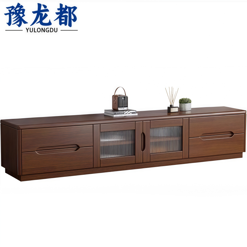 龙都实木电视柜