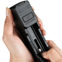 supfire C8T6 LED充电式强光户外防身手电筒 配18650电池