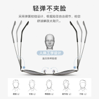 帕森太阳镜男士潮流偏光太阳眼镜开车驾驶墨镜时尚炫彩蛤蟆镜8023