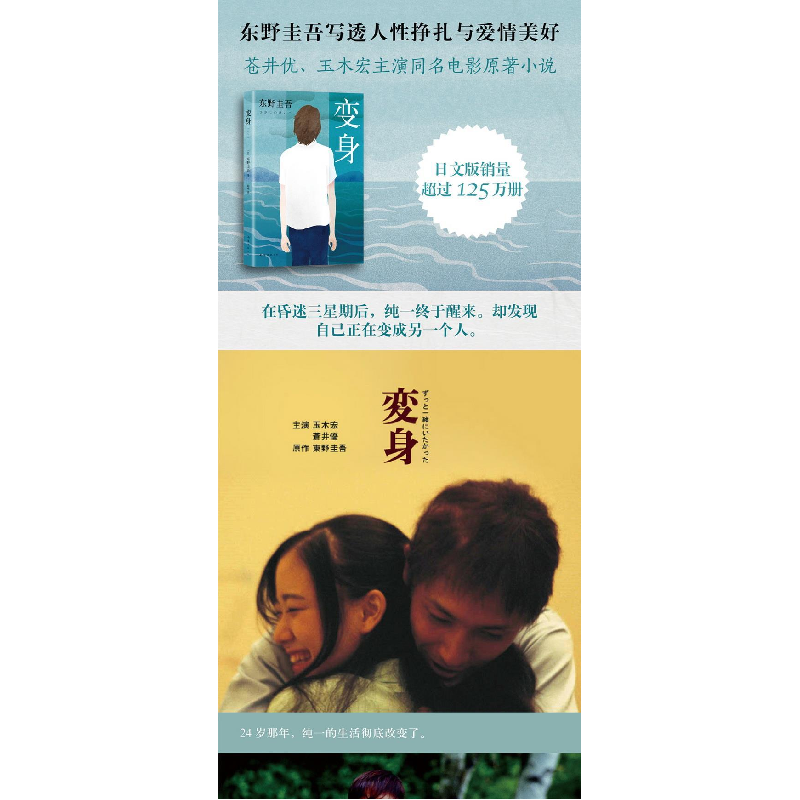 正版新书]变身(日)东野圭吾 著;赵峻 译 著9787544284233高清大图