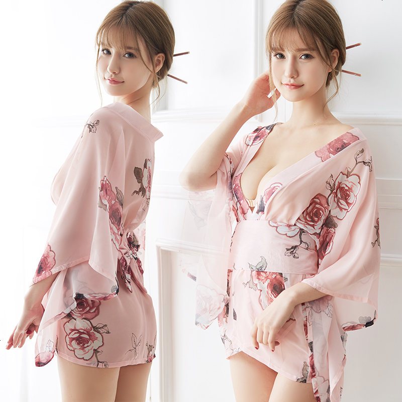 女士情趣内衣服和服情趣套装透视装骚小胸制服sm激情用品