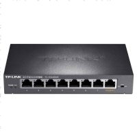 TP-LINK TL-SG1008VE 钢壳8口千兆网络交换机环路监测VLAN交换器分线器防雷