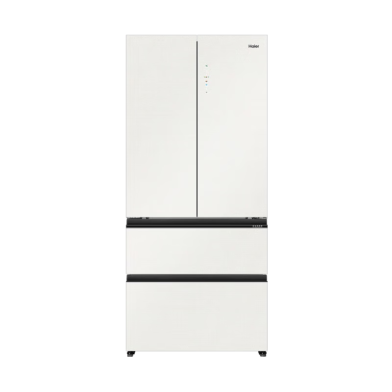 海尔(Haier) 冰箱法式四开门501L容量距离超薄嵌入 变频风冷 全空间保鲜 BCD-501WGHFD14GXU1高清大图