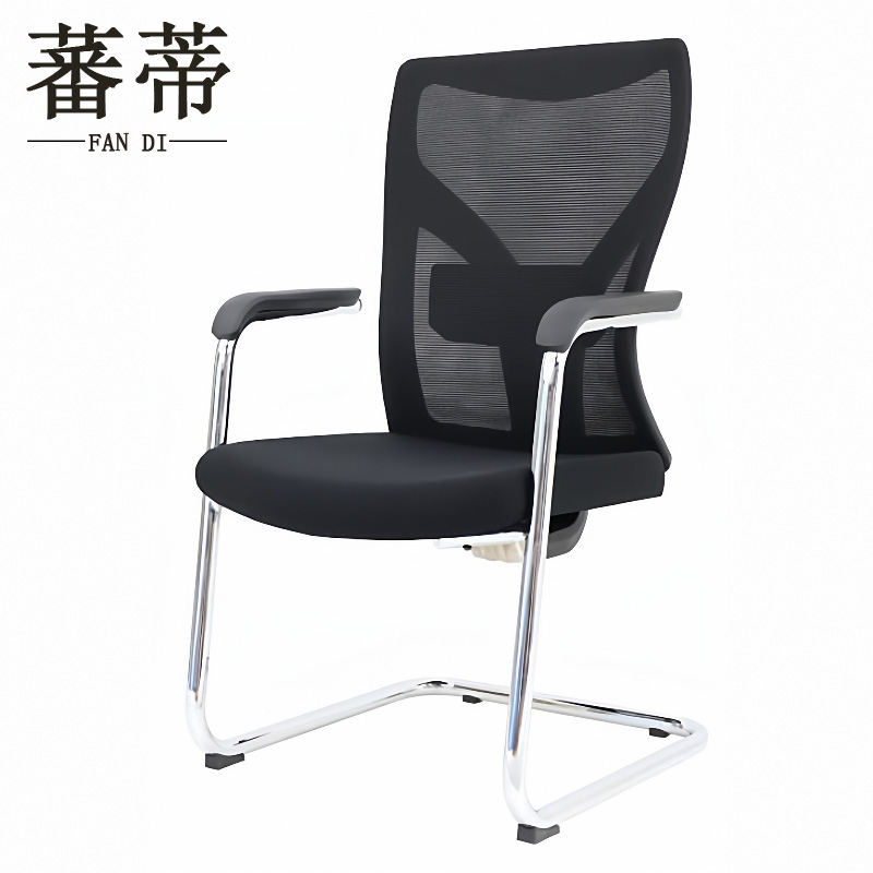 蕃蒂弓形椅黑色把高清大图