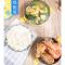 不锈钢饭盒双层便当盒卡通三层分格餐盒上班族带饭单层可爱餐盒 单个饭盒 小黄人单层