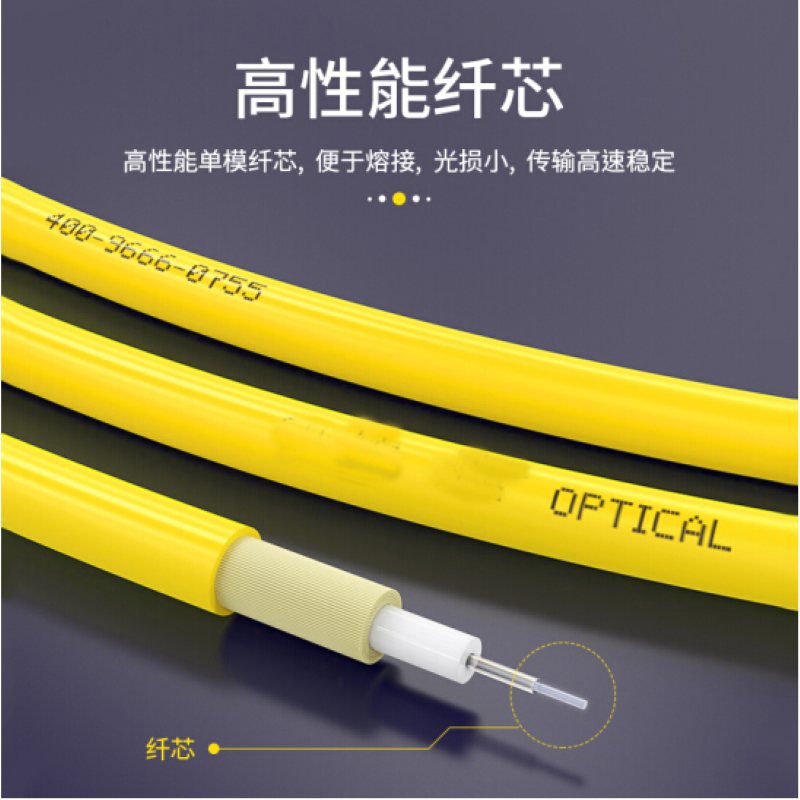 光纤跳线 LC-LC单模双芯10米