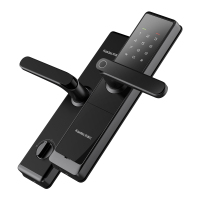 凯迪仕(Kaadas)指纹锁密码锁WiFi家用防盗门木门防猫眼锁F600星空黑