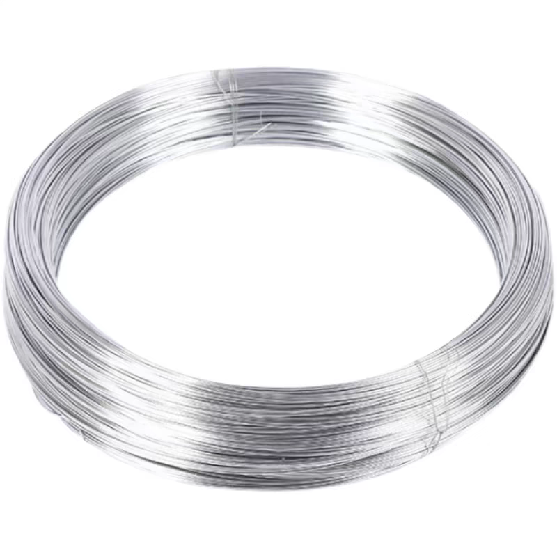 鸣麟镀锌低碳钢钢丝10#高清大图