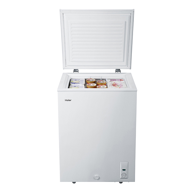 海尔(Haier) 101升家用冰柜 冷藏冷冻转换柜 冷柜 节能单温冰箱 BC/BD-101HZ