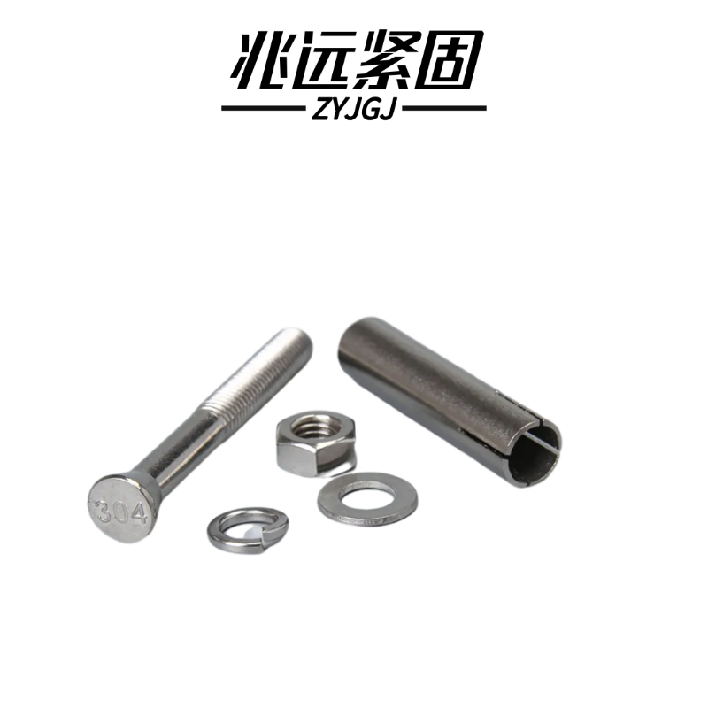 兆远紧固 不锈钢膨胀螺丝(个)(8*100)高清大图