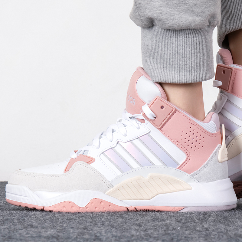 Adidas阿迪达斯女鞋2022春季新款板鞋运动鞋耐磨休闲鞋 GZ6804高清大图