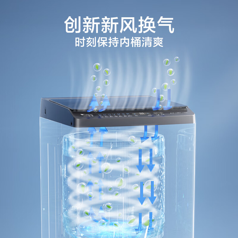 小天鹅(LittleSwan)波轮洗衣机全自动 8公斤 一级能效TB8V28T高清大图