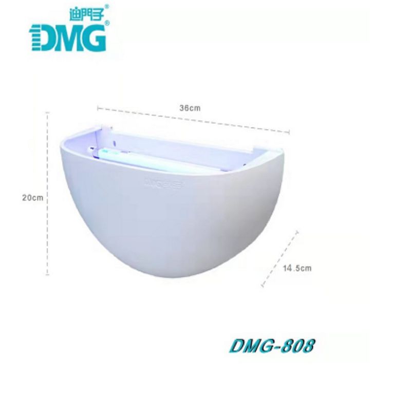 迪門子 粘捕式翻盖灭虫灯 阻燃ABS DMG-808S白色(双管16W) 8W原装灯管2支 单位:套