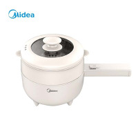 美的(Midea)电煮锅多功能宿舍学生锅智能迷你小电锅小功率电热火锅煮面家用泡面火锅 MC-XZE2003
