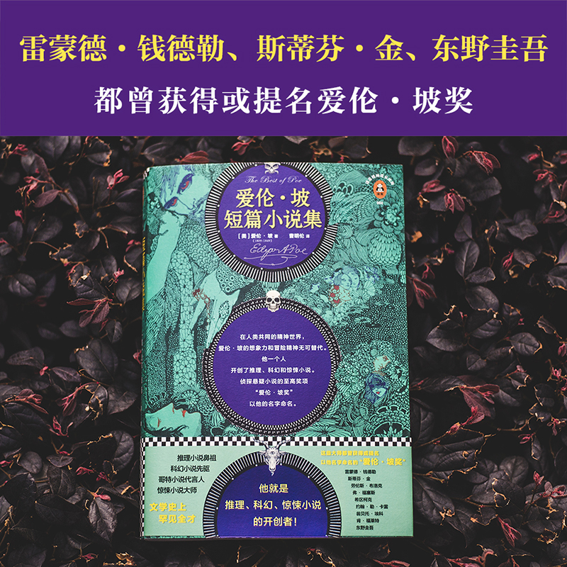 爱伦坡短篇小说 [正版]《爱伦·坡短篇小说集》新版爱伦·坡研究专家译本 多达25幅名家精美插图典藏版 推理科幻惊悚小说八高清大图