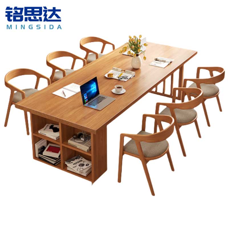 铭 思 达实木长桌高清大图