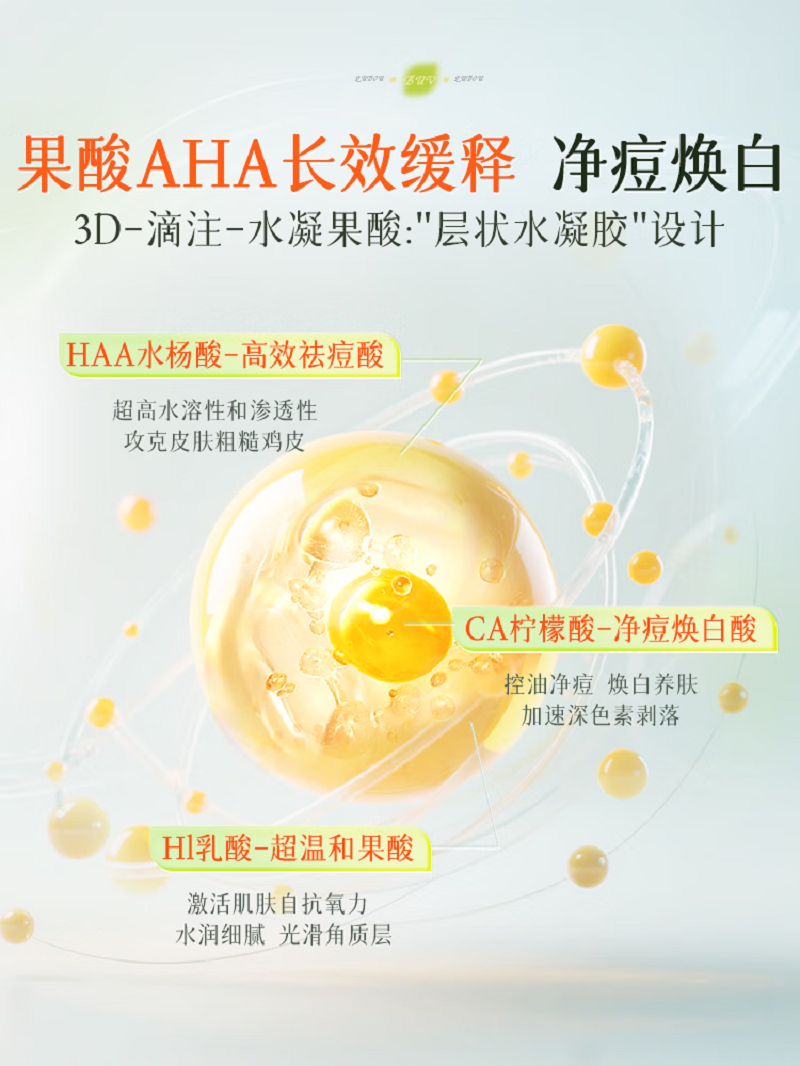 笔薇BUV清痘焕肤喷雾125ml 祛痘补水喷雾 烟酰胺精华液保湿控油收缩毛孔 修复痘肌高清大图