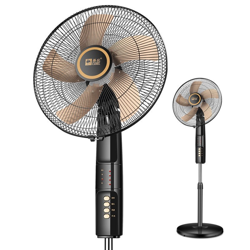 骆驼立式电风扇落地扇工业骆驼台式家用宿舍餐厅摇头电扇强力大风骆驼