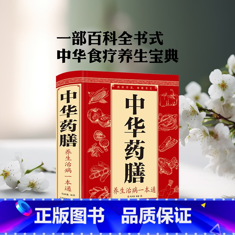 中华药膳养生治病一本通 【正版】中华药膳养生治病一本通汤膳药膳食谱食疗中医养生书籍大全常见中药材功效解读中药知识入门对症