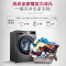 LG FY10PY4 洗衣机 全自动滚筒大容量10公斤 AI直驱变频 蒸汽除菌 智能家用 碳晶银