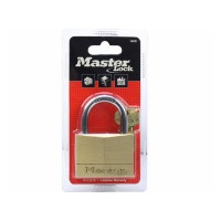 玛斯特锁 MASTER LOCK 9mm锁钩,30mm锁钩净高,5弹子60mm宽铜挂锁