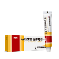 马应龙痔痔膏20g 麝香痔疮膏 痣疮膏药栓 肛裂便血消肿凝胶