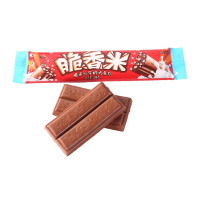 德芙(Dove) 脆香米脆米心牛奶巧克力 24g/支装 休闲 零食