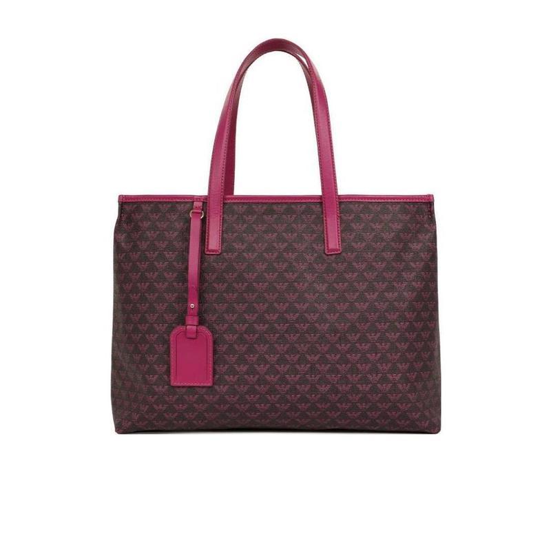 Emporio Armani奢侈品箱包女徽标细节手提包 Y3D006YG835-9672 七夕情人节礼物