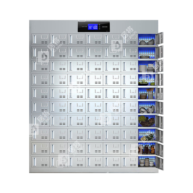 居将 JJ4022708 不锈钢消毒碗柜食堂餐具柜多门储物柜70门消毒碗柜