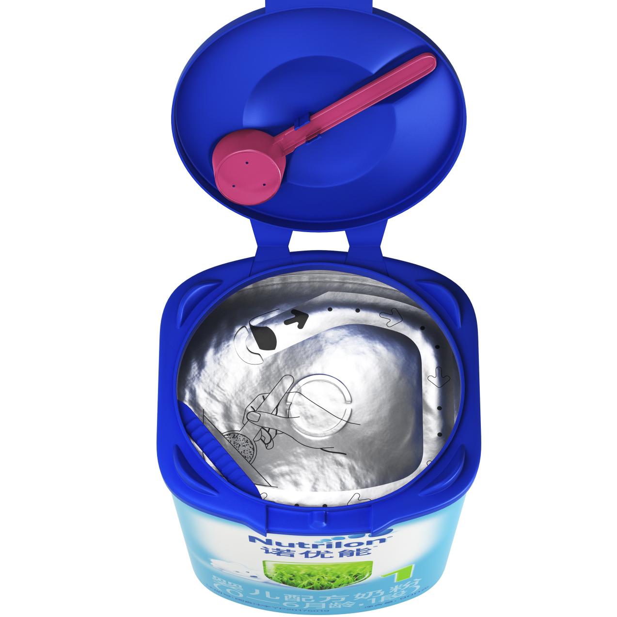 诺优能(Nutrilon)婴儿配方奶粉(0-6月龄,1段) 900g 欧洲原装进口宝宝牛奶粉