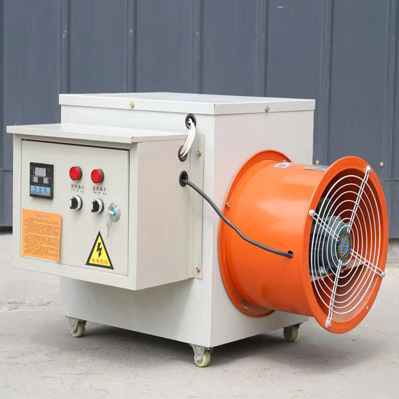 维央工业电取暖器暖风机10kw380v每台配30米的风带+漏电保护器高清大图