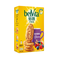 焙朗(BELVITA) 早餐饼干 零食 混合莓果味300g