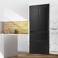 海尔(Haier)408升星蕴旗舰风冷无霜双变频一级能效多门四门冰箱三档变温母婴空间DEO净味