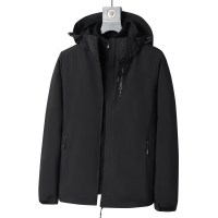 冀奥达 冲锋衣 三合一登山服可拆卸防水外套 秋冬保暖防风运动衣户外工作服 印制logo(定制款,备注尺码颜色)