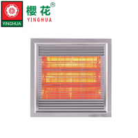 闪电客✅ 集成吊顶黄金管浴霸_超薄6cm单多功能光波取暖 单暖30X30（无开关）5CM抖音