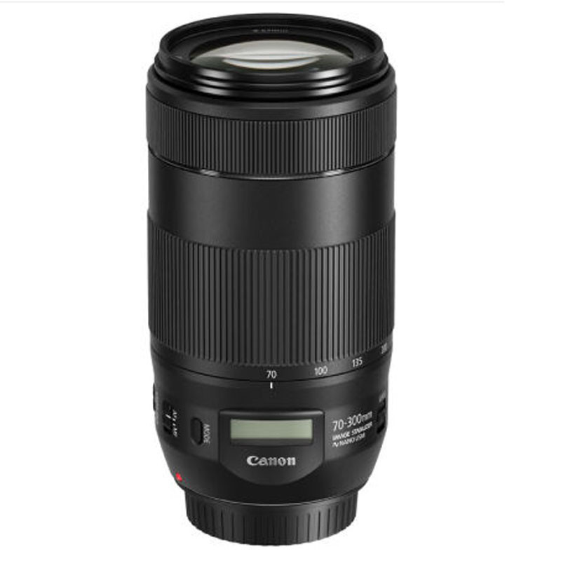 佳能(Canon)EF 70-300mm f/4-5.6 IS II USM 佳能卡口 67mm口径 远摄变焦镜头