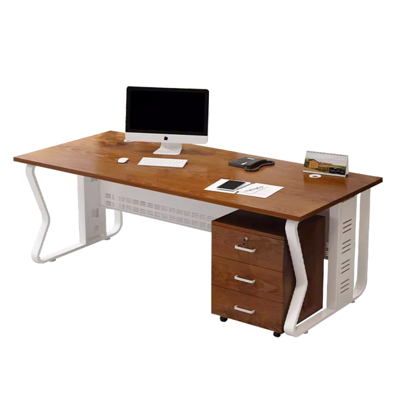 奇桄烁电脑桌含活动柜200cm/组高清大图