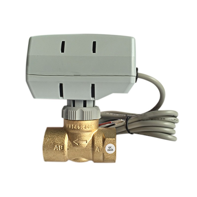 电动二通阀电磁阀dn20 6分1个定制