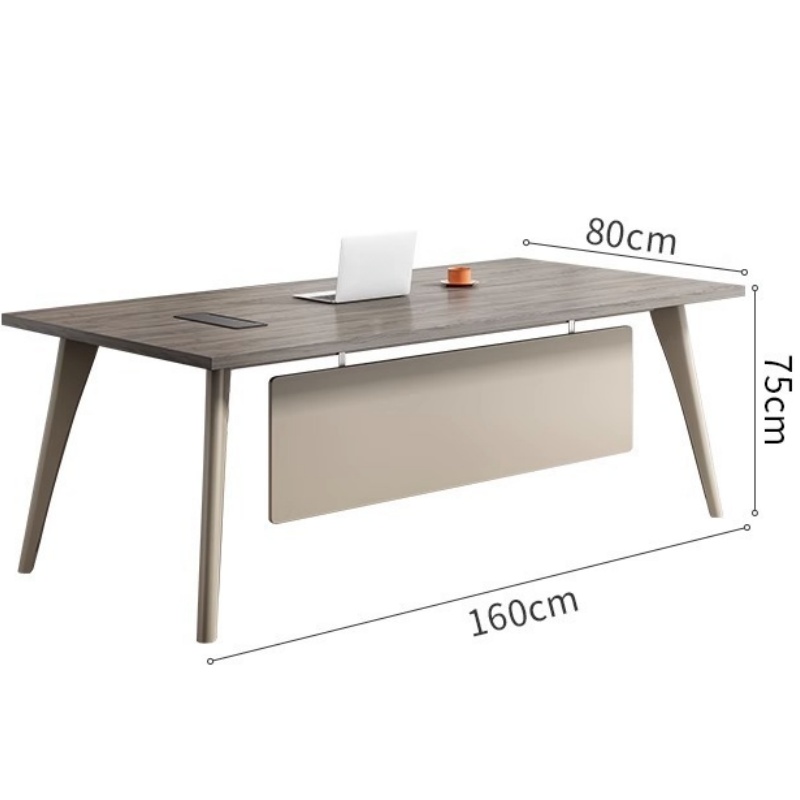 亿洛莱 办公桌 160cm 张高清大图