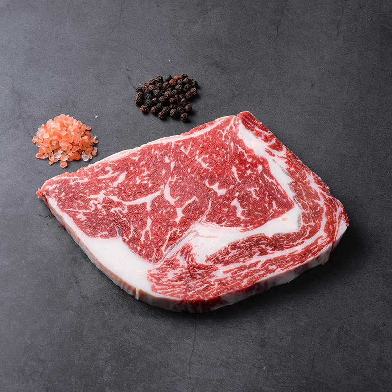 伊杨沁清真草饲澳洲安格斯西冷牛排1kg原切非调理非拼接(厚切250g*4片) 新鲜牛肉冷链空运