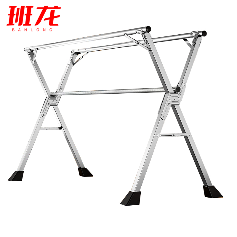 班龙折叠晾衣架2.4*0.75*1.3米三杆个高清大图