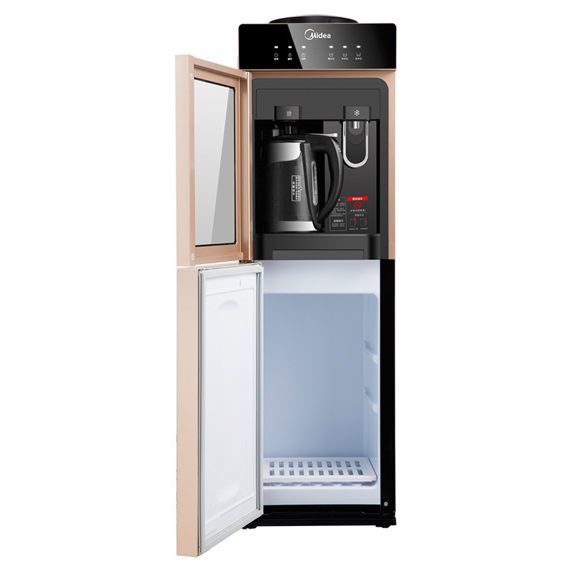 美的(Midea)MYR827S-W 立式饮水机 家用双门温热型童锁键 温热型饮水机-