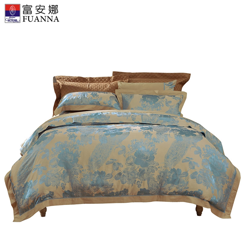 床单四件\南屏雀舞高清大图