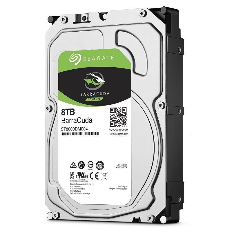 希捷(Seagate) 8TB台式机硬盘 5400转 SATA接口