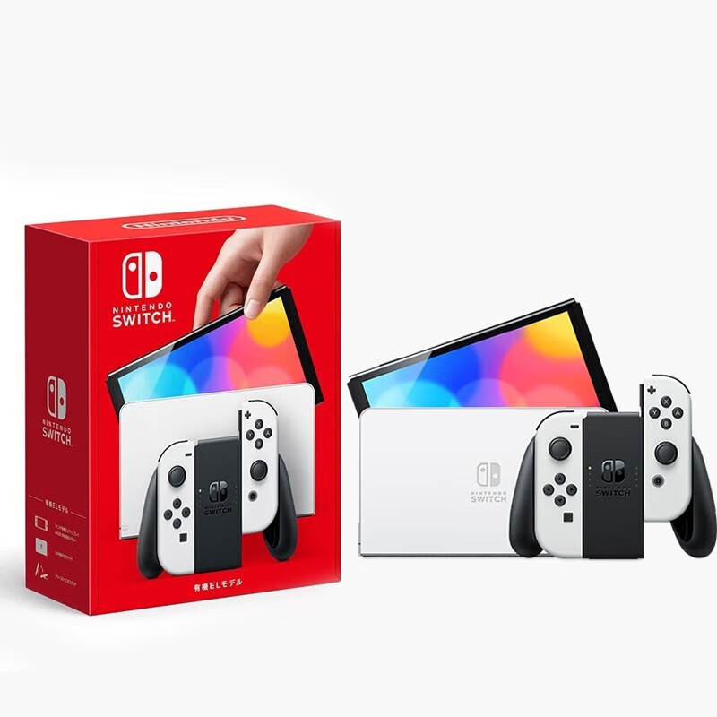 任天堂switch oled游戏机ns港版OLED白色主机