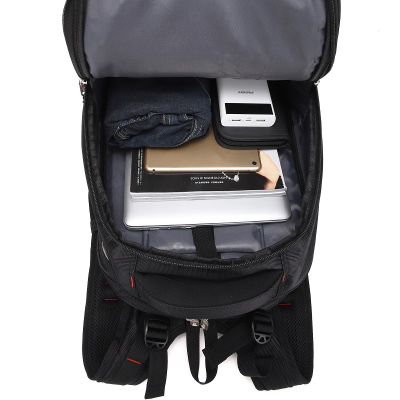 背包男 休闲大容量旅行包双肩电脑包15.6寸高清大图
