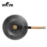 司顿(STONE)STH077 司顿32CM捶打纹炒锅54.5*32.8*14.8CM 单个装