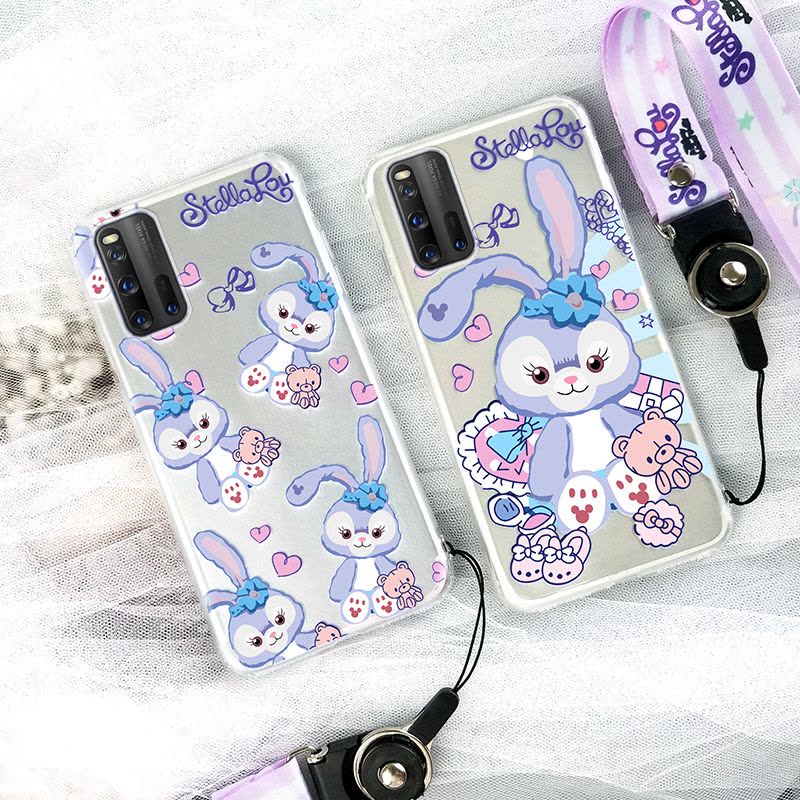 vivoiqoopro手机壳vivo透明壳iqooneo软硅胶nex-s可爱紫兔z3创意z5 x个性z6网红款ne真智力图片