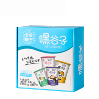 老金磨方 嘿谷子300g奇亚籽谷物燕麦片4杯干吃冲饮即食营养代餐燕麦脆